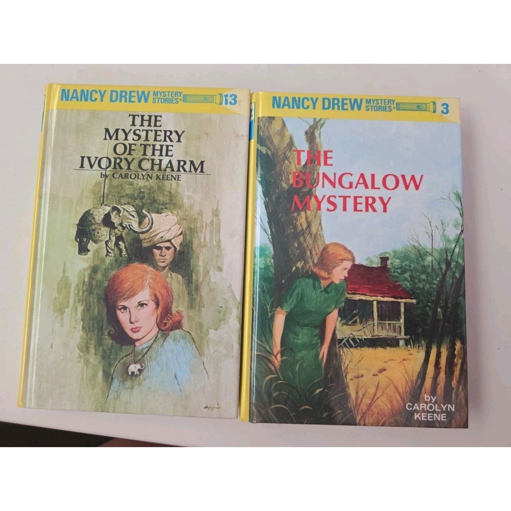 Nancy Drew Mystery Stories Hardcover Books 3, 13 1988